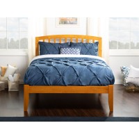 Afi Richmond Queen Size Solid Wood Platform Bed In Caramel Latte