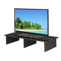 Convenience Concepts Designs2Go Tv/Monitor Riser For Tvs Up To 46 Inches, Espresso
