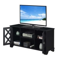 Gateway Tv Stand With Storage Cabinets And Shelves