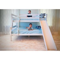 Twin Over Full Bunk Bed With Slide