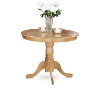 Angr3-Oak-W 3 Pc Kitchen Table Set - Table And 2 Dining Chairs