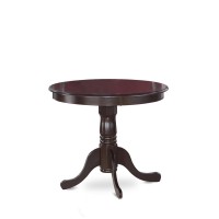 Ant-Cap-Tp Antique Table 36 Round With Cappuccino Finish