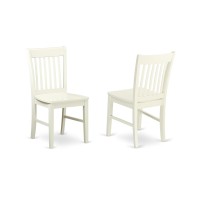 Dono9-Lwh-W 9 Pc Kitchen Tables And Chair Set With One Dover Dining Table And 8 Kitchen Chairs In A Linen White Finish