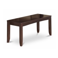 Lyb-Cap-W Lynfield Dining Bench With Wood Seat In Cappuccino Finish