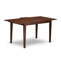 Psdu6D-Mah-W 6 Pc Kitchen Table With Bench Set - Table With 4 Kitchen Chairs And Bench