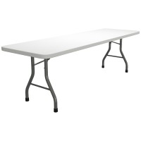 96X30 Rectangular Table, White