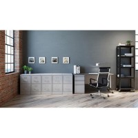 Lorell Commercial-Grade Vertical File - 2-Drawer - 15 X 22 X 28.4 - 2 X Drawer(S) For File - Letter - Lockable, Ball-Bearing Suspension - Light Gray - Recycled