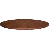 Lorell Essentials Conference Table Top - Cherry Round Top - 47.25 Table Top Width X 47.25 Table Top Depth X 1.25 Table Top Thickness X 48 Table Top Diameter - 1 Height - Assembly Required - Cherr