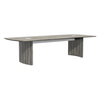 Medina Conference Table (10'), Gray Steel