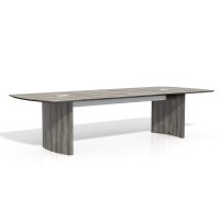 Medina Conference Table (10'), Gray Steel