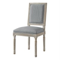Westen Linen Dining Chair (Set Of 2), Grey