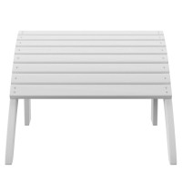 White Adirondack Ottoman