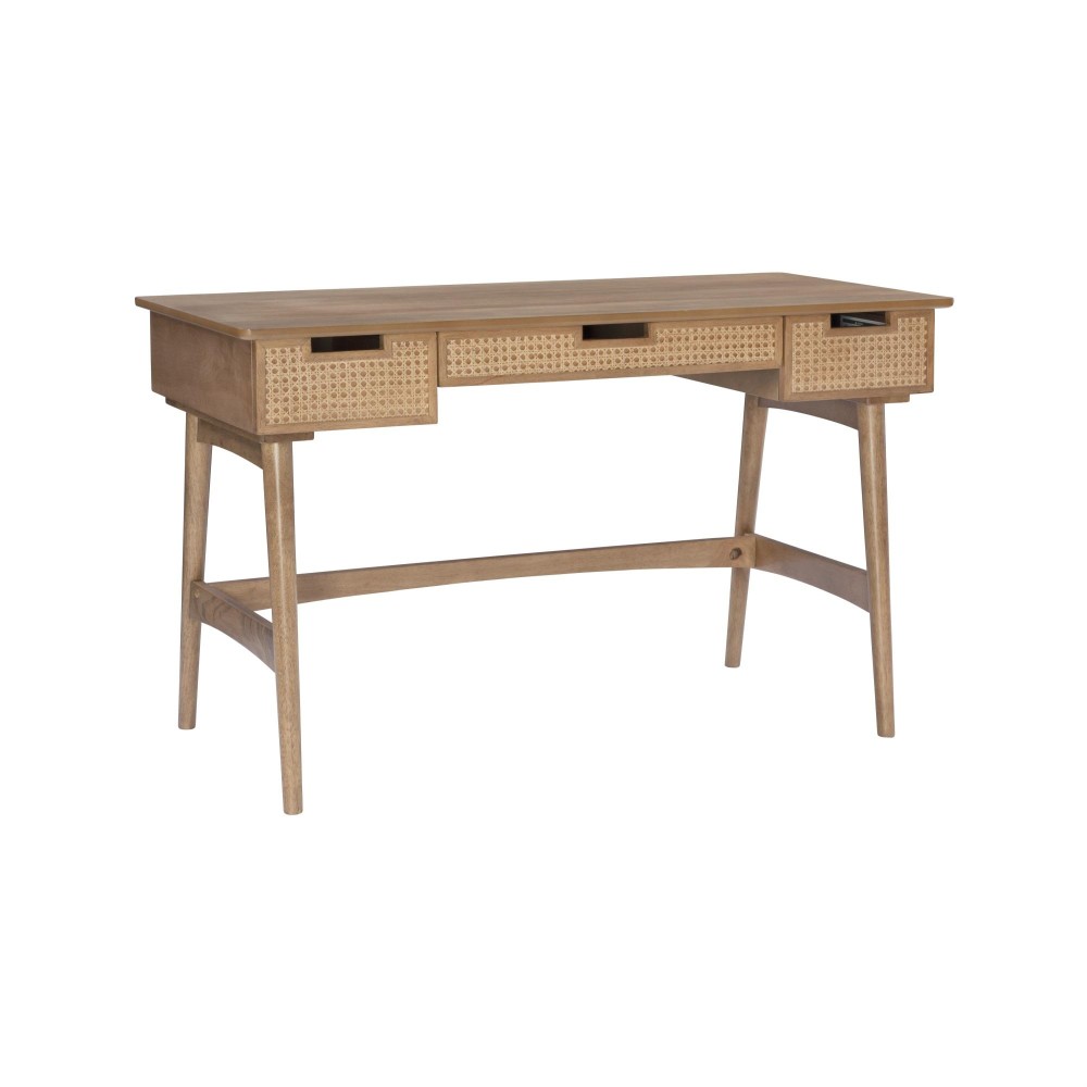 Linon, Ryker Rattan Desk