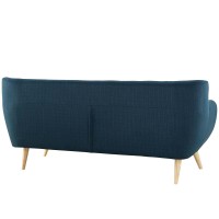 Remark Upholstered Fabric Sofa - Azure
