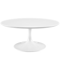 Lippa 36 Round Coffee Table - White