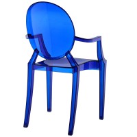 Casper Dining Armchairs Set Of 4 - Blue