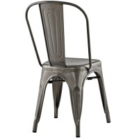 Promenade Side Chair - Gunmetal