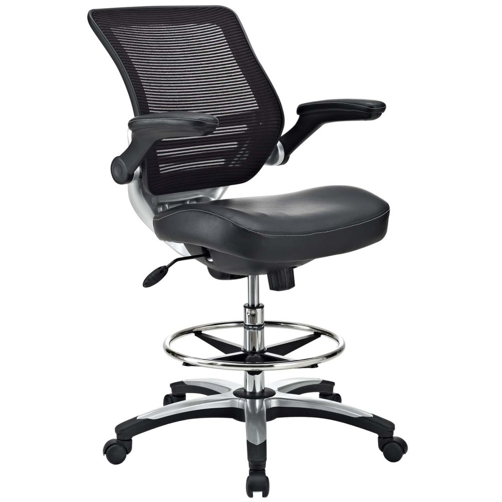 Edge Drafting Chair - Black