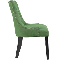 Regent Fabric Dining Chair - Kelly Green