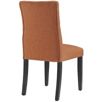 Duchess Fabric Dining Chair - Orange