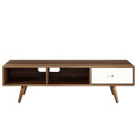 Transmit 55 Tv Stand - Walnut White