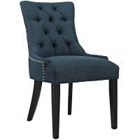 Regent Dining Side Chair Fabric Set Of 2 - Azure