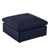 Commix Overstuffed Outdoor Patio Ottoman