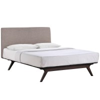 Tracy Full Bed - Cappuccino Gray