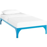 Ollie Twin Bed Frame - Light Blue
