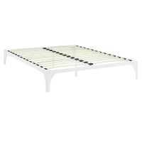 Ollie Queen Bed Frame - White
