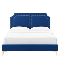 Novi Performance Velvet Twin Bed