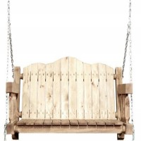 Homestead Collection Porch Swing, Exterior Stain Finish