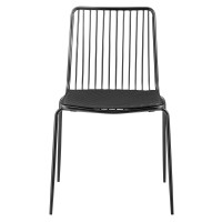 Thomas Metal Chair,Set Of 4 - Metallic Gunmetal