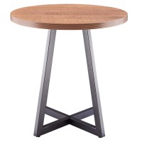 Courtdale Round End Table - Gliese Brown