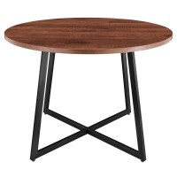 Courtdale 42 Round Table - Gliese Brown