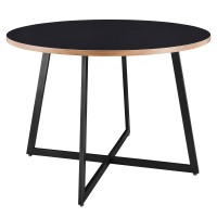 Courtdale 42 Round Table - Black