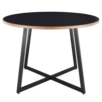 Courtdale 42 Round Table - Black