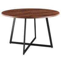 Courtdale 48 Round Table - Gliese Brown