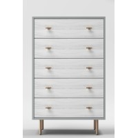 Saige Chest - Weathered White/Gray