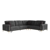 Angel Sectional Gray