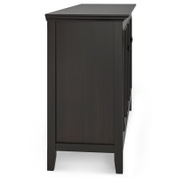 Amherst Solid Wood 60 In Wide Wide 3 Door Storage Cabinet