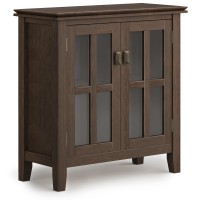 Artisan Solid Wood 30 In Wide Low Storage Cabinet