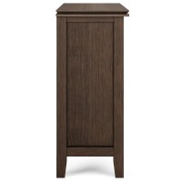 Artisan Solid Wood 30 In Wide Low Storage Cabinet