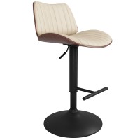 Goulding Adjustable Bar Stool Faux Leather