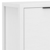 Hollander Solid Wood Sideboard Buffet In White