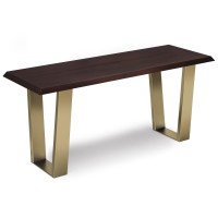 Lewis Solid Acacia Wood 42 In Wide Bench