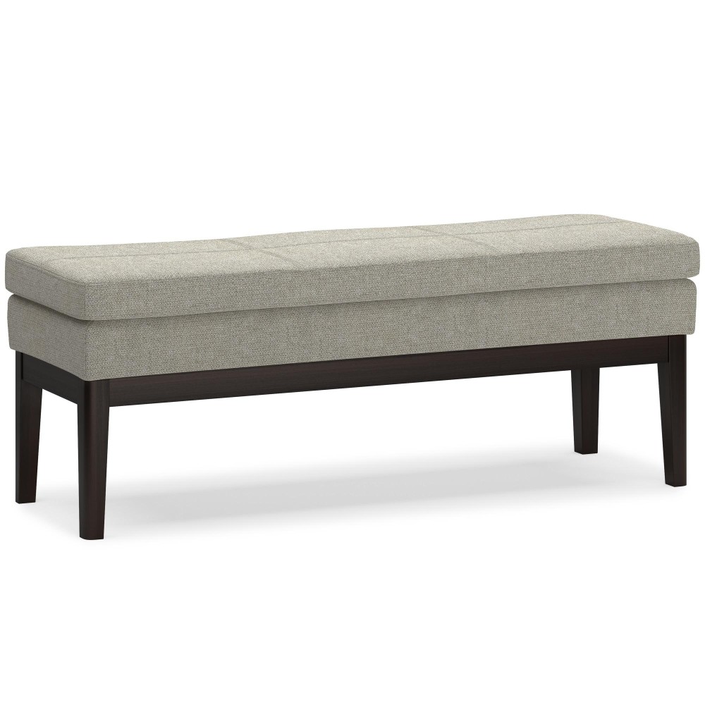 Carlson Ottoman Bench In Greige