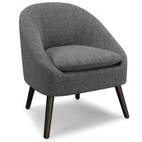 Redding Accent Chair In Storm Grey