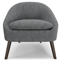 Redding Accent Chair In Storm Grey