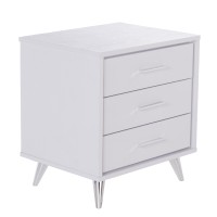 Oren Modern Bedside Table With Drawers